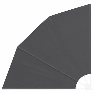 Parvekkeen yksityisyyden suoja Musta 140 x 140 cm kangas
