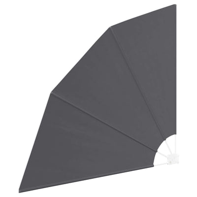 Parvekkeen yksityisyyden suoja Musta 140 x 140 cm kangas