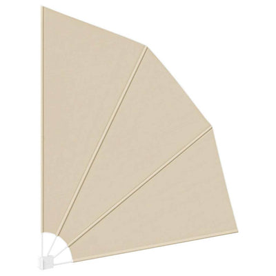 Parvekkeen yksityisyyden suoja Beige 210 x 210 cm kangas