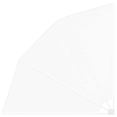 Valkoinen parvekkeen yksityisyyden suoja Alexadnru 210x210cm (kangas)