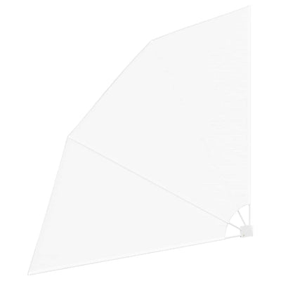 Valkoinen parvekkeen yksityisyyden suoja Alexadnru 210x210cm (kangas)