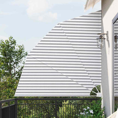 Antrasiitti ja valkoinen parvekkeen yksityisyyden suoja Biatrices