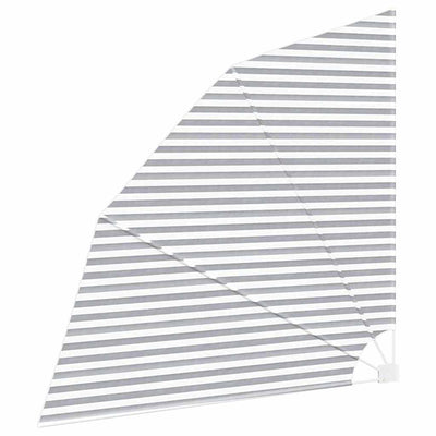 Antrasiitti ja valkoinen parvekkeen yksityisyyden suoja Biatrices