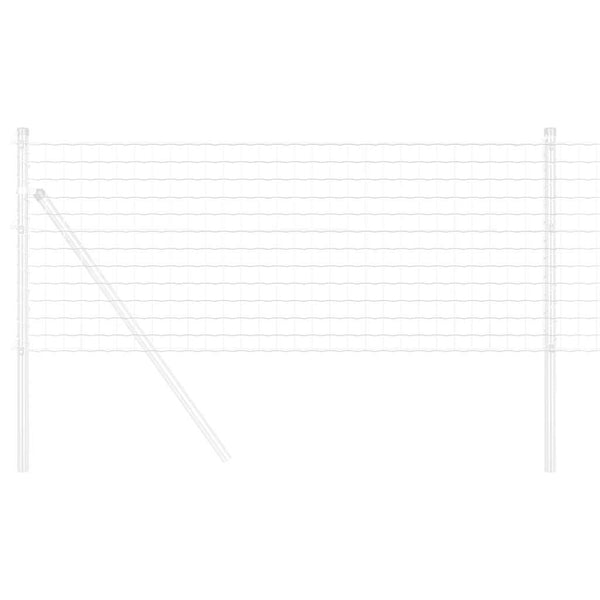 Euroaita 0,6 x 10 m PVC-pintainen rauta