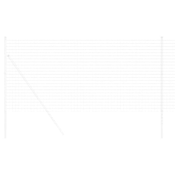 Euroaita 1,4 x 10 m PVC-pintainen rauta