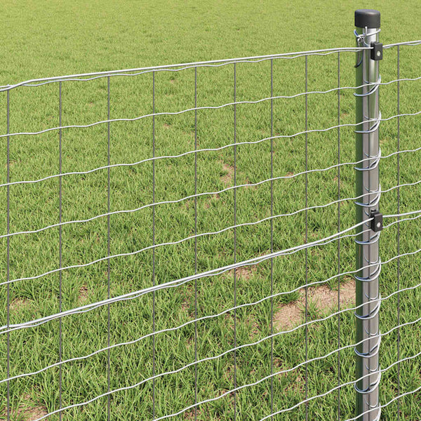 Euroaita 1,5 x 10 m PVC-pintainen rauta