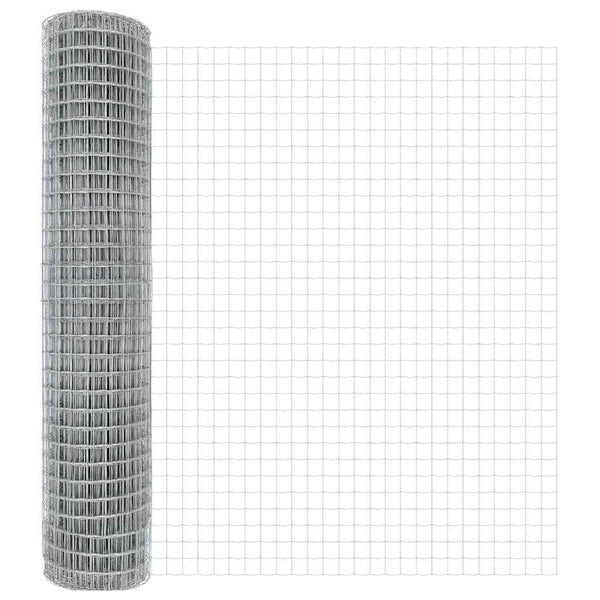 Euroaita 1,5 x 10 m PVC-pintainen rauta