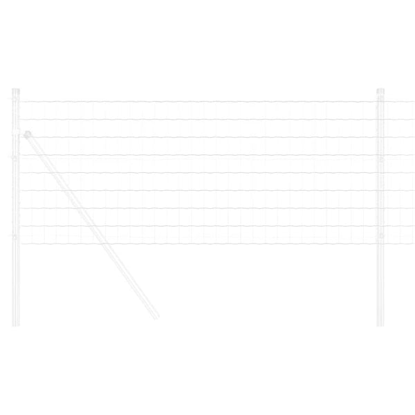 Euroaita 0,4 x 10 m PVC-pintainen rauta