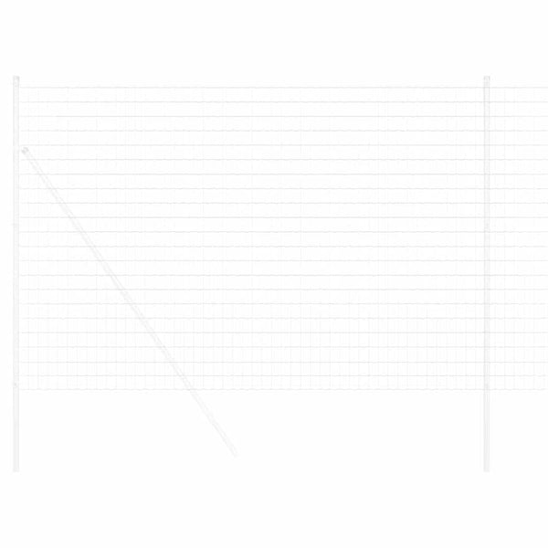 Euroaita 1,6 x 10 m PVC-pintainen rauta