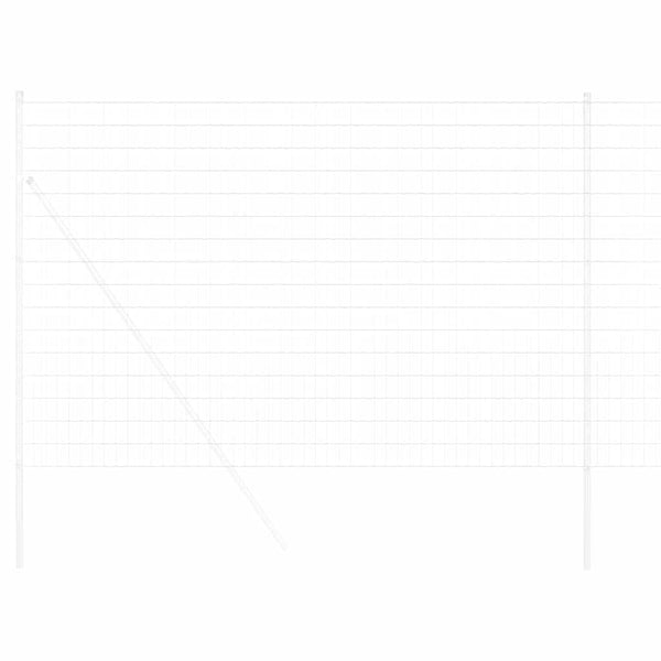 Euroaita 1,5 x 10 m PVC-pintainen rauta
