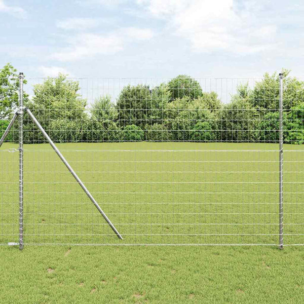 Euroaita 1,6 x 10 m PVC-pintainen rauta
