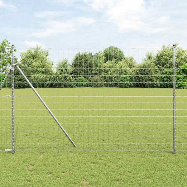 Euroaita 1,5 x 10 m PVC-pintainen rauta