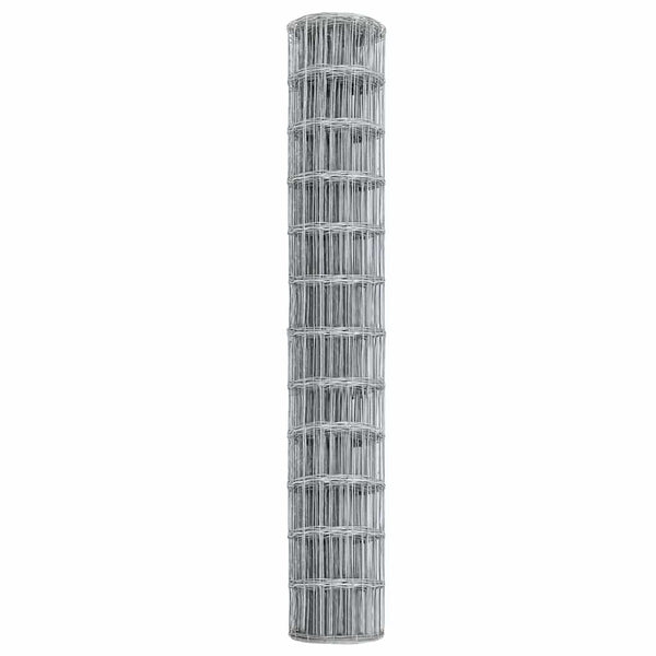 Euroaita 1,4 x 10 m PVC-pintainen rauta