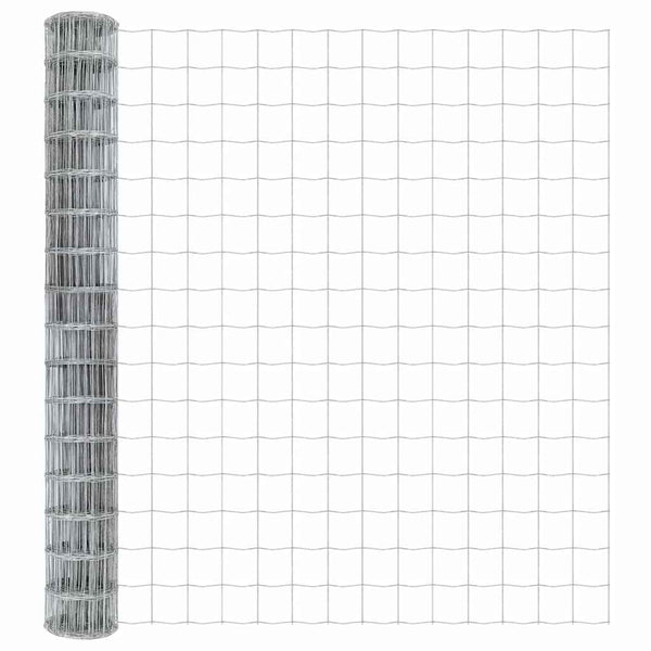 Euroaita 1,5 x 10 m PVC-pintainen rauta