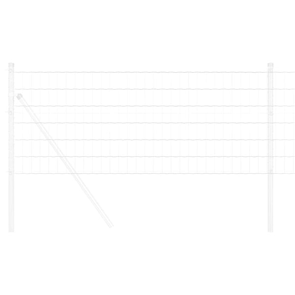 Euroaita 0,4 x 25 m PVC-pintainen rauta