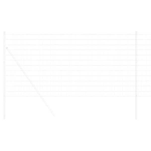 Euroaita 1,2 x 25 m PVC-pintainen rauta
