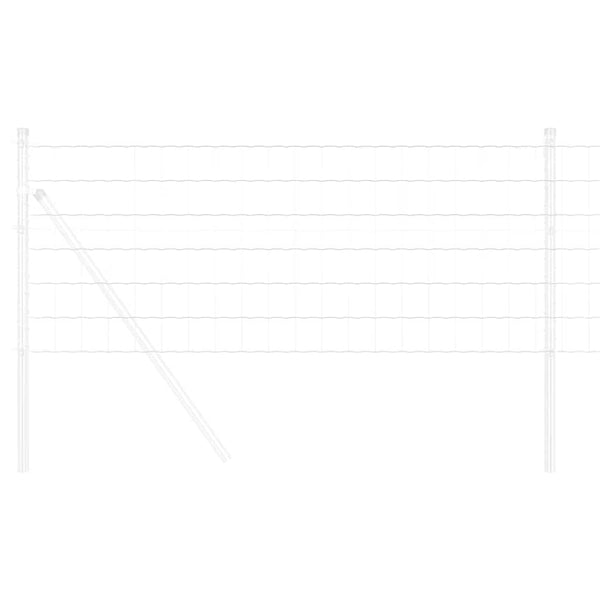 Euroaita 0,6 x 25 m PVC-pintainen rauta