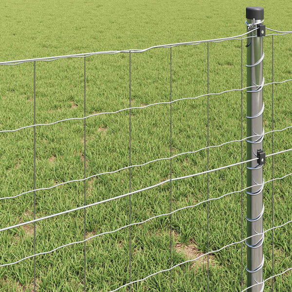 Euroaita 0,8 x 25 m PVC-pintainen rauta