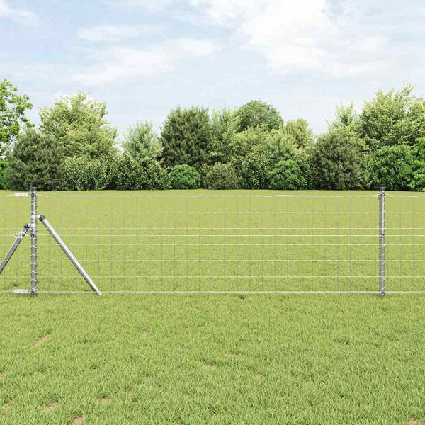 Euroaita 0,8 x 25 m PVC-pintainen rauta