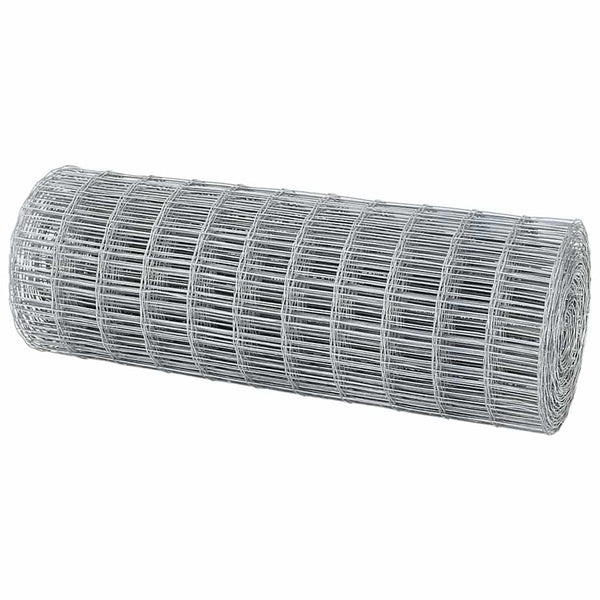 Euroaita 0,8 x 25 m PVC-pintainen rauta