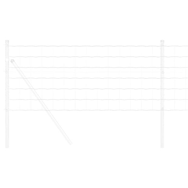 Euroaita 0,6 x 25 m PVC-pintainen rauta