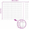 Euroaita 0,4 x 50 m PVC-pintainen rauta