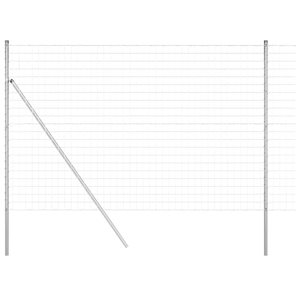 Euroaita 1,5 x 10 m PVC-pintainen rauta
