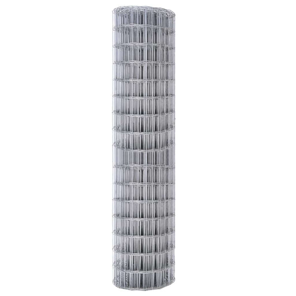Euroaita 1,2 x 25 m PVC-pintainen rauta