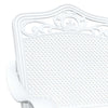Puutarapöytäsarja 3 pcs Valkoinen Valu-alumiini