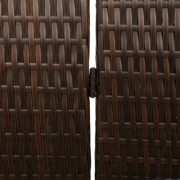 Huonejakaja Ruskea 146 x 180 cm polyrottinki