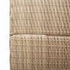 Huonejakaja Beige 242 x 180 cm polyrottinki