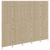 Huonejakaja Beige 242 x 180 cm polyrottinki