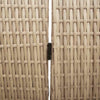 Huonejakaja Beige 292 x 180 cm polyrottinki