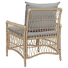 Beige puutarhan tuoli Stratulat 60x70x78cm (polyrottinki)