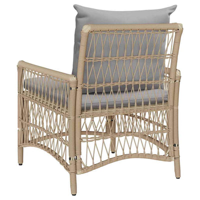 Beige puutarhan tuoli Stratulat 60x70x78cm (polyrottinki)