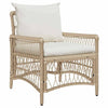 Beige puutarhan tuoli Caitlynn 60x70x78cm (polyrottinki)