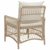 Beige puutarhan tuoli Caitlynn 60x70x78cm (polyrottinki)