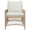 Beige puutarhan tuoli Caitlynn 60x70x78cm (polyrottinki)
