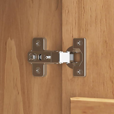 Sivupöytä ASKIM Ruskea 133.5 x 40 x 79 cm Täysi mänty