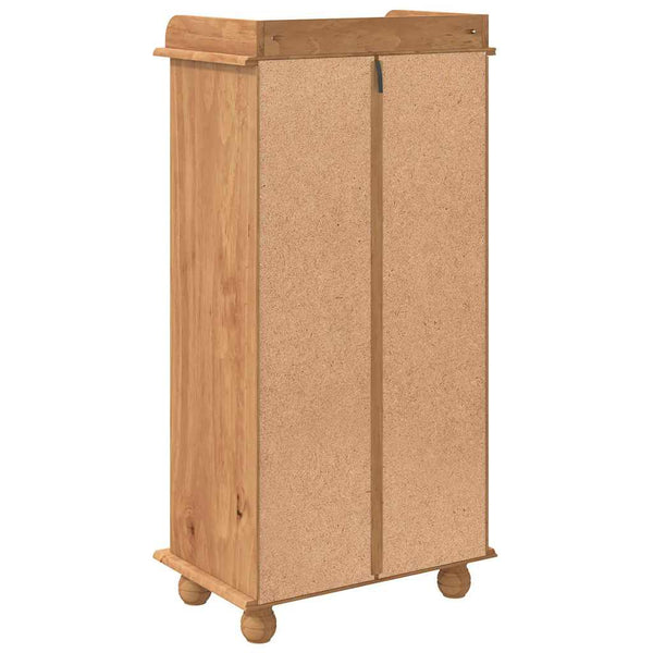 Ruskea viinikaappi askim Danuc 57x37x114cm (mänty)