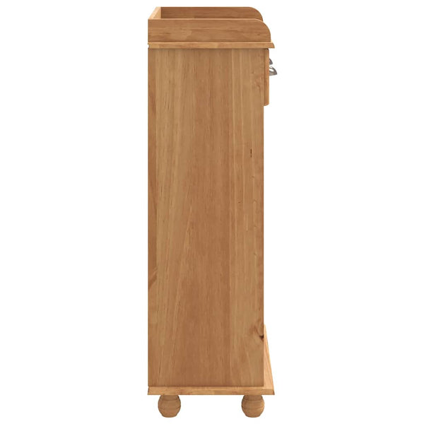 Ruskea viinikaappi askim Danuc 57x37x114cm (mänty)