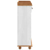 Valkoinen viinikaappi askim Zafia 57x37x114cm (mänty)