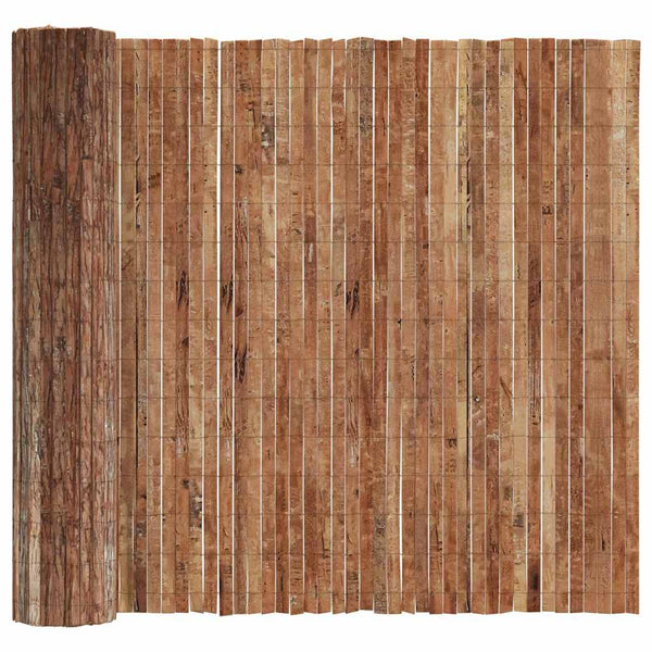 Kaarna-aita 400 x 125 cm Kuori Ruskea