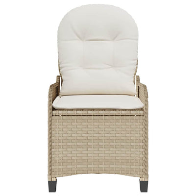 Beige lepotuoli Iarmila 56x66x95cm (polyrottinki)