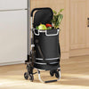 Ostoskori 1 Musta 47 x 39 x 100,5 cm Oxford-kangas