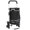 Ostoskori 1 Musta 47 x 39 x 100,5 cm Oxford-kangas
