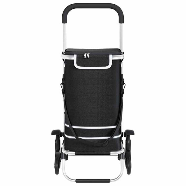 Ostoskori 1 Musta 47 x 39 x 100,5 cm Oxford-kangas