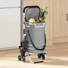 Ostoskori Harmaa 47 x 39 x 100.5 cm Oxford-kangas