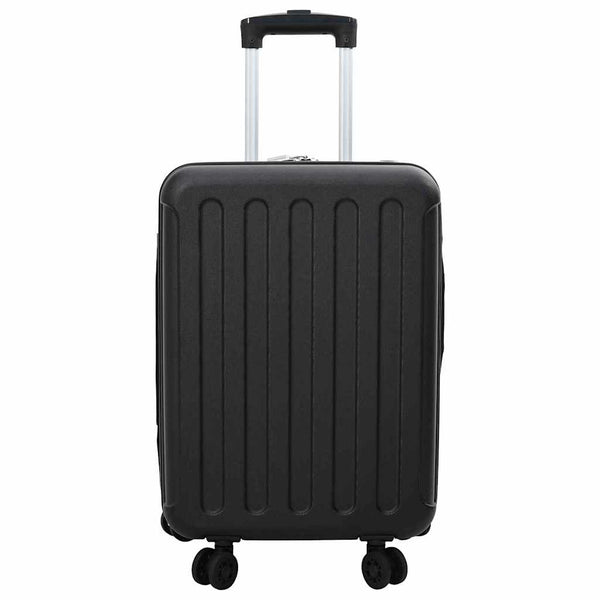 Matkalaukku lukkoon Musta 34 x 23 x 55.5 cm ABS-muovi