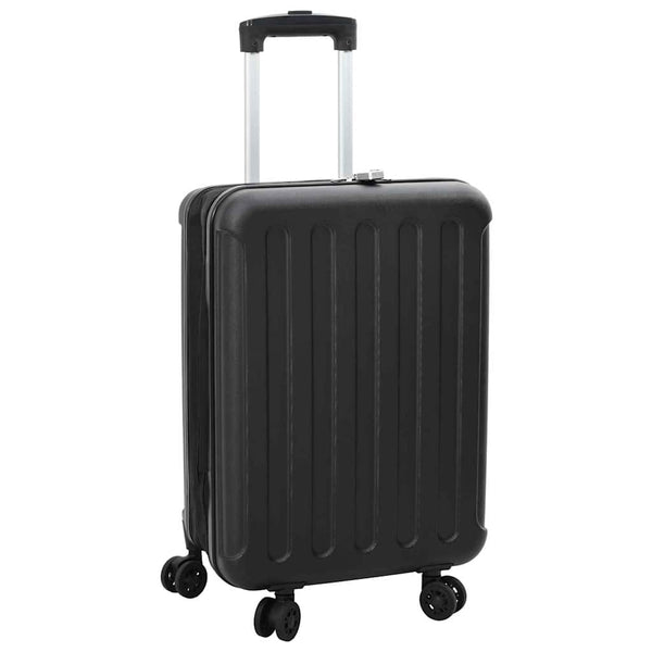 Matkalaukku lukkoon Musta 43 x 27 x 66 cm ABS-muovi